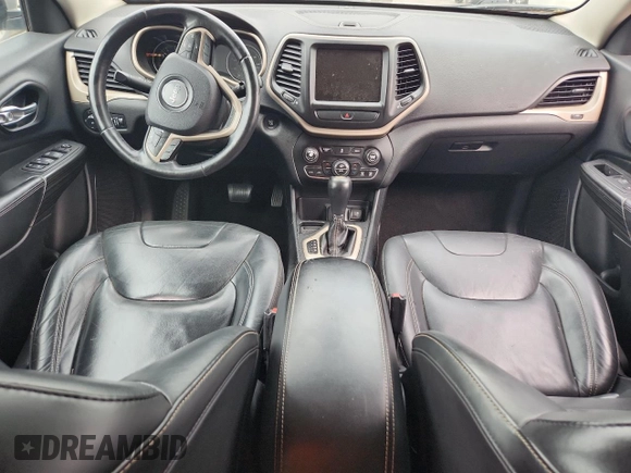 2016 Jeep Cherokee Limited with VIN 1C4PJLDB3GW164956, listed as a Copart auction lot 60465625 with Not provided miles and Clean title. Bid and sale history available at DreamBid. Image 8.