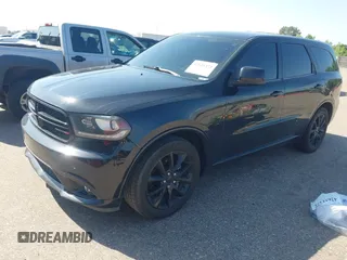 2018 Dodge Durango SXT with VIN 1C4RDHAG9JC316700, listed as a IAAI auction lot 42621373 with 125,079 mi miles and . Bid and sale history available at DreamBid. Image 2.