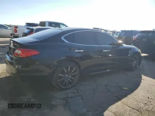 2011 Infiniti M with VIN JN1AY1APXBM520574, listed as a Copart auction lot 45980645 with 113,621 mi miles and Clean Title. Bid and sale history available at carsss.com. Image 3.