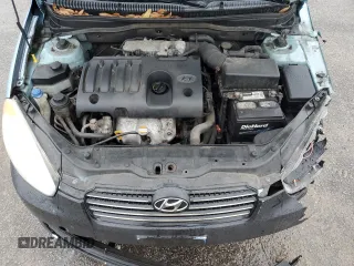 2009 Hyundai Accent Auto GLS with VIN KMHCN46C89U384585, listed as a Copart auction lot 48125625 with 158,089 mi miles and Clean Title. Bid and sale history available at carsss.com. Image 13.