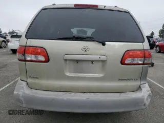 2002 Toyota Sienna LE with VIN 4T3ZF13CX2U473002, listed as a Copart auction lot 86553254 with 359,659 mi miles and Salvage Title. Bid and sale history available at carsss.com. Image 6.