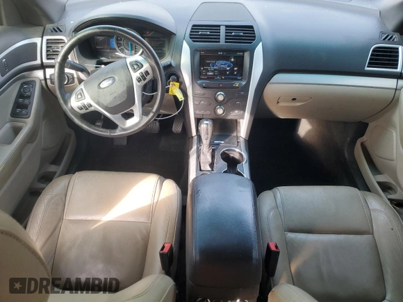 2015 Ford Explorer XLT with VIN 1FM5K7D83FGB36787, listed as a Copart auction lot 49992615 with 202,381 mi miles and Salvage Title. Bid and sale history available at carsss.com. Image 8.