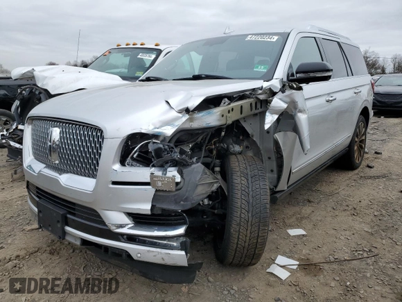 2018 Lincoln Navigator Select with VIN 5LMJJ2JT0JEL07543, listed as a Copart auction lot 47220234 with 152,557 mi miles and Salvage Title. Bid and sale history available at carsss.com. Image 1.
