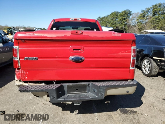 2009 Ford F-150 XLT with VIN 1FTRX12V69FB00678, listed as a Copart auction lot 49859845 with 68,312 mi miles and Salvage title. Bid and sale history available at DreamBid. Image 6.