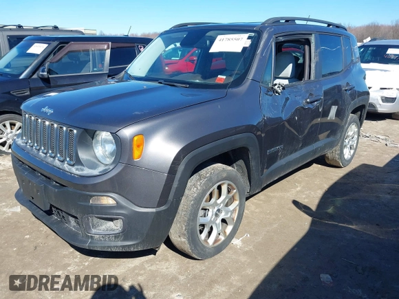 2017 Jeep Renegade Altitude z VIN ZACCJBBB6HPF01825, wystawiony jako IAAI lot #41785507 z przebiegiem 150 529 mil mil oraz . Historia ofert i sprzedaży dostępna na DreamBid. Obrazek 17.