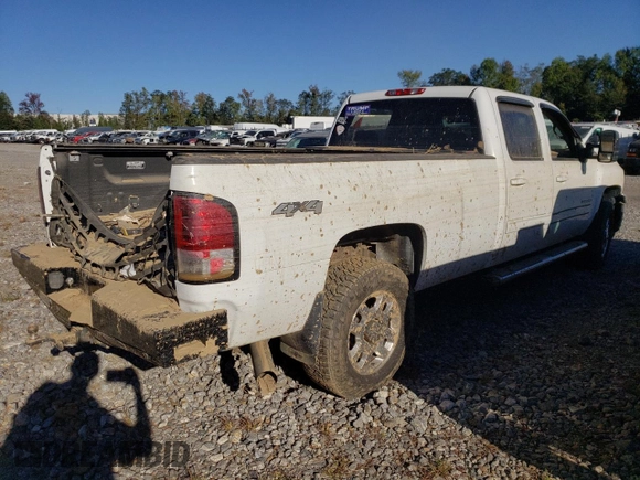 2011 Chevrolet Silverado 3500HD DRW LTZ with VIN 1GC4K1C81BF106296, listed as a Copart auction lot 75711844 with 0 mi miles and Salvage Title. Bid and sale history available at carsss.com. Image 3.
