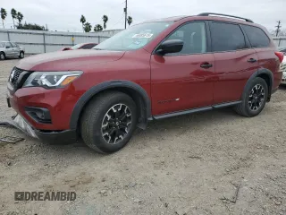 2020 Nissan Pathfinder SV with VIN 5N1DR2BNXLC635625, listed as a Copart auction lot 46085615 with 22,875 mi miles and Salvage Title. Bid and sale history available at carsss.com. Image 1.