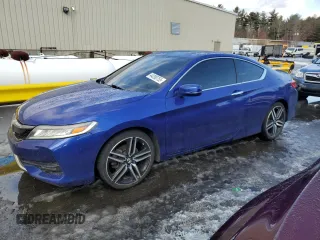 2016 Honda Accord Touring with VIN 1HGCT2B03GA004174, listed as a Copart auction lot 44200755 with 109,888 mi miles and Salvage Title. Bid and sale history available at DreamBid. Image 1.