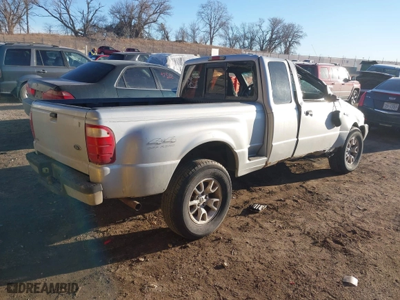 2001 Ford Ranger XL Fleet with VIN 1FTZR15U31PA46008, listed as a IAAI auction lot 41667531 with 85,468 mi miles. Bid and sale history available at carsss.com. Image 4.