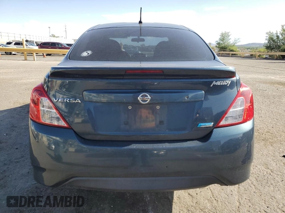2016 Nissan Versa S Plus with VIN 3N1CN7AP9GL839230, listed as a Copart auction lot 58533005 with 82,623 mi miles and Salvage title. Bid and sale history available at DreamBid. Image 6.