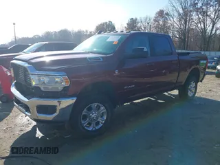 2022 Ram 2500 Big Horn with VIN 3C6UR5DL7NG162422, listed as a IAAI auction lot 41129751 with 51,465 mi miles. Bid and sale history available at carsss.com. Image 18.