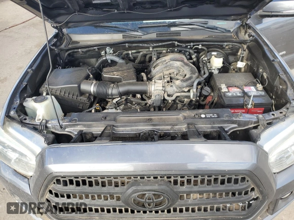 2016 Toyota Tacoma SR with VIN 3TMCZ5AN0GM008035, listed as a Copart auction lot 45102915 with 160,106 mi miles and Salvage Title. Bid and sale history available at carsss.com. Image 12.