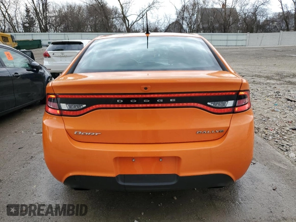 2013 Dodge Dart SXT with VIN 1C3CDFBA7DD315729, listed as a Copart auction lot 53944055 with 160,480 mi miles and Non Repairable. Bid and sale history available at carsss.com. Image 6.