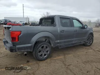 2020 Ford F-150 XL with VIN 1FTEW1E41LFB46351, listed as a Copart auction lot 52606835 with 62,158 mi miles and Salvage title. Bid and sale history available at DreamBid. Image 3.