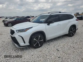 2022 Toyota Highlander XSE z VIN 5TDJZRAH7NS097169, wystawiony jako Copart lot #54572455 z przebiegiem 86 007 mil mil oraz Szkoda całkowita • Salvage title. Historia ofert i sprzedaży dostępna na DreamBid. Obrazek 1.