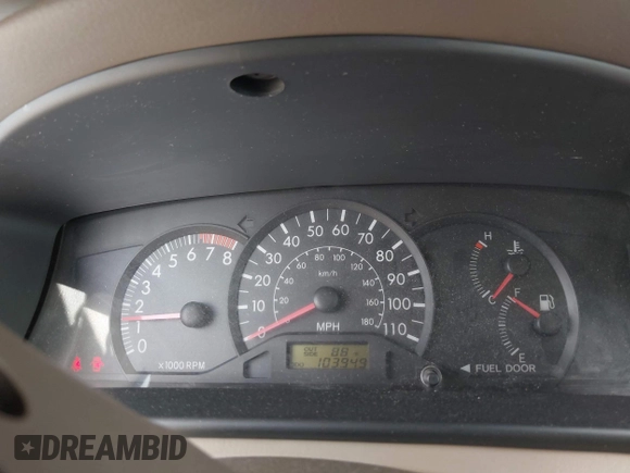 2005 Toyota Corolla CE with VIN 1NXBR32E15Z560436, listed as a IAAI auction lot 42140160 with 103,949 mi miles and . Bid and sale history available at DreamBid. Image 7.