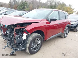 2024 Nissan Rogue S with VIN 5N1BT3ABXRC689568, listed as a IAAI auction lot 41647412 with 5,466 mi miles. Bid and sale history available at carsss.com. Image 18.