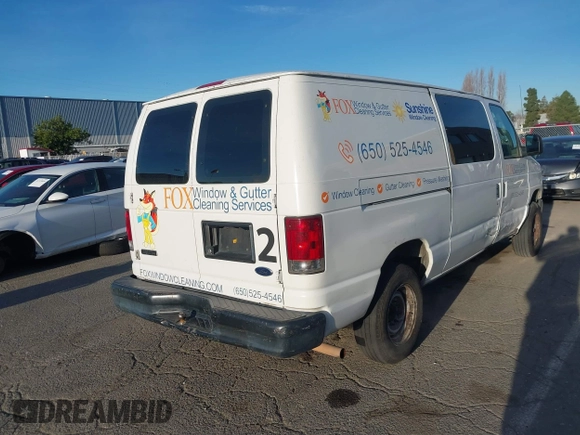 2011 Ford Econoline Cargo Commercial with VIN 1FTNE1EW5BDA16426, listed as a IAAI auction lot 41284515 with 187,970 mi miles and . Bid and sale history available at DreamBid. Image 4.