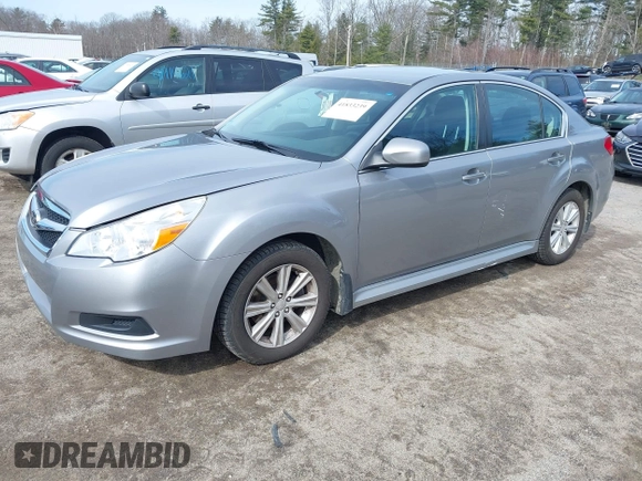 2010 Subaru Legacy Premium All-Weather Anniversary with VIN 4S3BMBC65A3241612, listed as a IAAI auction lot 41833239 with 98,619 mi miles and . Bid and sale history available at DreamBid. Image 2.