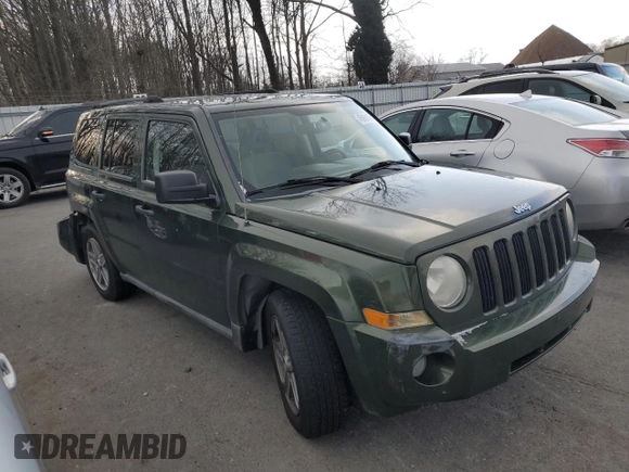 2007 Jeep Patriot Sport with VIN 1J8FF28W57D325641, listed as a Copart auction lot 45924175 with 115,048 mi miles and Salvage Title. Bid and sale history available at DreamBid. Image 4.