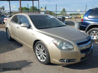 2008 Chevrolet Malibu LTZ with VIN 1G1ZK57758F165139, listed as a IAAI auction lot 41899143 with 139,875 mi miles. Bid and sale history available at carsss.com. Image 1.