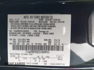 2018 Ford Mustang EcoBoost with VIN 1FA6P8TH2J5104943, listed as a IAAI auction lot 42138559 with 79,965 mi miles and . Bid and sale history available at carsss.com. Image 9.