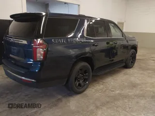 2023 Chevrolet Tahoe Commercial with VIN 1GNSCLED8PR211103, listed as a IAAI auction lot 41475687 with 16,445 mi miles and . Bid and sale history available at DreamBid. Image 4.