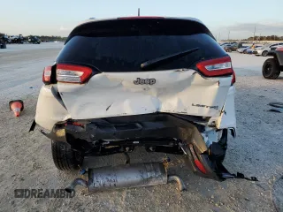 2017 Jeep Cherokee Limited with VIN 1C4PJLDS7HW507592, listed as a Copart auction lot 74676654 with 90,653 mi miles and Salvage Title. Bid and sale history available at DreamBid. Image 6.