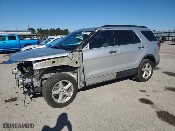 2018 Ford Explorer with VIN 1FM5K8B88JGA59660, listed as a Copart auction lot 46496145 with 96,312 mi miles and Salvage Title. Bid and sale history available at carsss.com. Image 1.