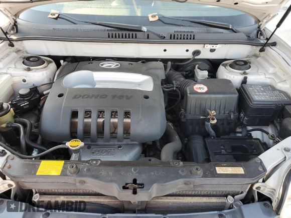 2003 Hyundai Santa Fe with VIN KM8SB12B83U366238, listed as a Copart auction lot 83824904 with 0 mi miles and Salvage Title. Bid and sale history available at carsss.com. Image 12.