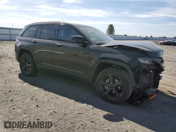 2024 Jeep Grand Cherokee Altitude with VIN 1C4RJHAG3R8939561, listed as a Copart auction lot 56419615 with 9,383 mi miles and Salvage title. Bid and sale history available at DreamBid. Image 4.