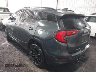 2020 GMC Terrain SLT with VIN 3GKALVEV5LL198938, listed as a IAAI auction lot 42001203 with 67,289 mi miles. Bid and sale history available at carsss.com. Image 3.