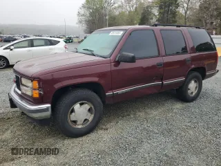 1998 GMC Yukon z VIN 1GKEK13R8WJ727216, wystawiony jako Copart lot #49619365 z przebiegiem 210 276 mil mil oraz Szkoda całkowita • Salvage title. Historia ofert i sprzedaży dostępna na DreamBid. Obrazek 1.