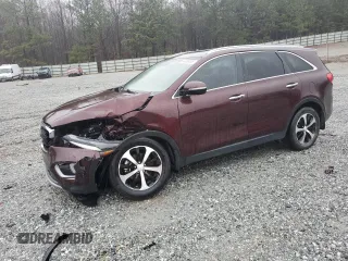 2017 Kia Sorento EX with VIN 5XYPH4A10HG275430, listed as a Copart auction lot 44889265 with 70,154 mi miles and Salvage title. Bid and sale history available at DreamBid. Image 1.
