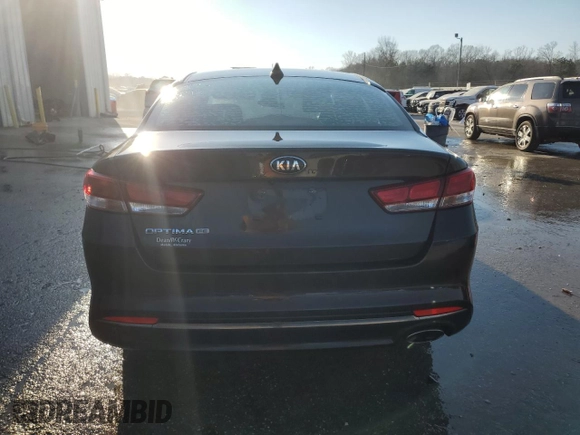 2018 Kia Optima LX with VIN KNAGT4L39J5233802, listed as a Copart auction lot 46636785 with 49,222 mi miles and Salvage Title. Bid and sale history available at carsss.com. Image 6.