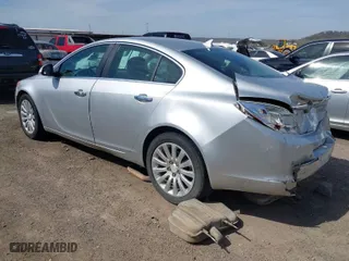 2012 Buick Regal Premium 1 with VIN 2G4GS5EK1C9206031, listed as a IAAI auction lot 41808537 with 223,593 mi miles. Bid and sale history available at carsss.com. Image 3.