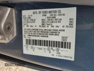 2020 Ford Transit Connect XL с VIN NM0GE9E28L1440428, выставлен на аукционе Copart как лот 47782605 с пробегом 61 688 миль миль и Списание • Salvage title. История ставок и продаж доступна на DreamBid. Изображение 13.
