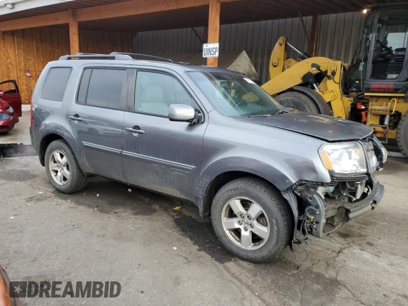 2011 Honda Pilot EX-L with VIN 5FNYF4H50BB066271, listed as a Copart auction lot 48007185 with 116,340 mi miles and Salvage Title. Bid and sale history available at DreamBid. Image 4.