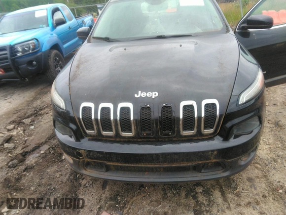 2014 Jeep Cherokee Latitude with VIN 1C4PJLCB1EW231178, listed as a IAAI auction lot 42128894 with 121,412 mi miles. Bid and sale history available at carsss.com. Image 6.