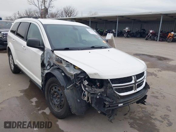 2020 Dodge Journey SE Value with VIN 3C4PDCAB4LT254595, listed as a IAAI auction lot 41572159 with 124,804 mi miles and . Bid and sale history available at carsss.com. Image 1.