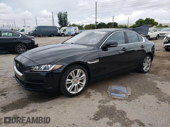 2019 Jaguar XE 25t Premium with VIN SAJAD4FX6KCP43835, listed as a Copart auction lot 67842174 with 53,712 mi miles and Non Repairable. Bid and sale history available at carsss.com. Image 1.