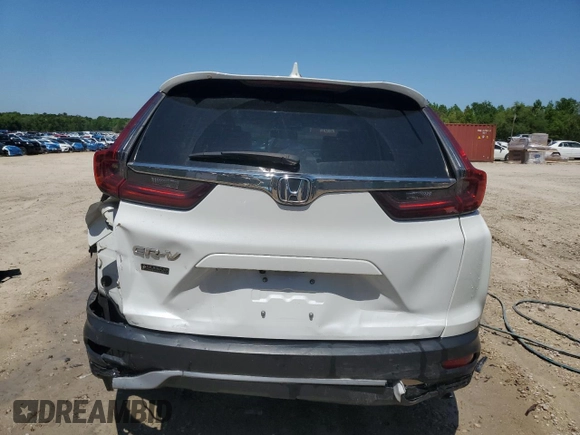 2021 Honda CR-V EX-L with VIN 5J6RW1H87ML007953, listed as a Copart auction lot 51735475 with 43,150 mi miles and Salvage Title. Bid and sale history available at carsss.com. Image 6.