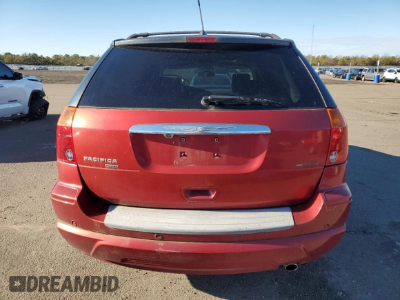 2008 Chrysler Pacifica Touring with VIN 2A8GF68X38R656690, listed as a Copart auction lot 86741684 with 46,289 mi miles and Clean title. Bid and sale history available at DreamBid. Image 6.