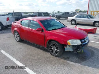 2012 Dodge Avenger SXT z VIN 1C3CDZCB8CN312789, wystawiony jako IAAI lot #42174446 z przebiegiem 186 752 mil mil oraz . Historia ofert i sprzedaży dostępna na DreamBid. Obrazek 1.