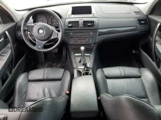 2007 BMW X3 3.0si with VIN WBXPC93467WF26770, listed as a Copart auction lot 54630845 with 159,760 mi miles and Salvage Title. Bid and sale history available at DreamBid. Image 8.