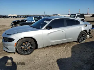 2019 Dodge Charger SXT with VIN 2C3CDXBG9KH633510, listed as a Copart auction lot 45506945 with 92,264 mi miles and Salvage Title. Bid and sale history available at DreamBid. Image 1.