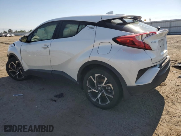 2019 Toyota C-HR XLE with VIN JTNKHMBX1K1014761, listed as a Copart auction lot 54963025 with 15,890 mi miles and Salvage Title. Bid and sale history available at DreamBid. Image 2.