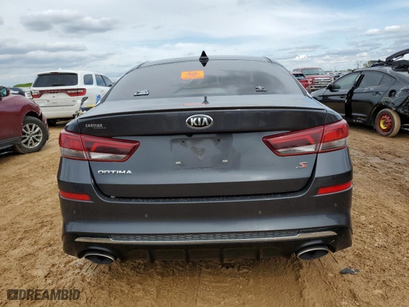 2019 Kia Optima LX with VIN 5XXGT4L36KG329550, listed as a Copart auction lot 51099625 with 62,473 mi miles and Salvage Title. Bid and sale history available at carsss.com. Image 6.