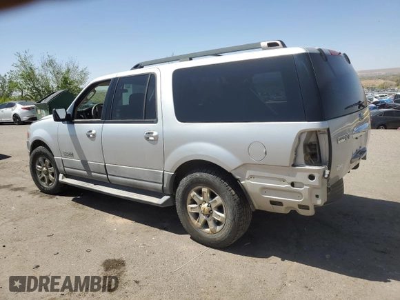 2007 Ford Expedition Max XLT with VIN 1FMFK16567LA77702, listed as a Copart auction lot 50815085 with 127,755 mi miles and Salvage title. Bid and sale history available at DreamBid. Image 2.