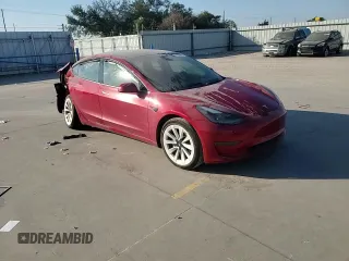 2023 Tesla Model 3 with VIN 5YJ3E1EA1PF468434, listed as a Copart auction lot 74127924 with Not provided miles and Salvage title. Bid and sale history available at DreamBid. Image 11.
